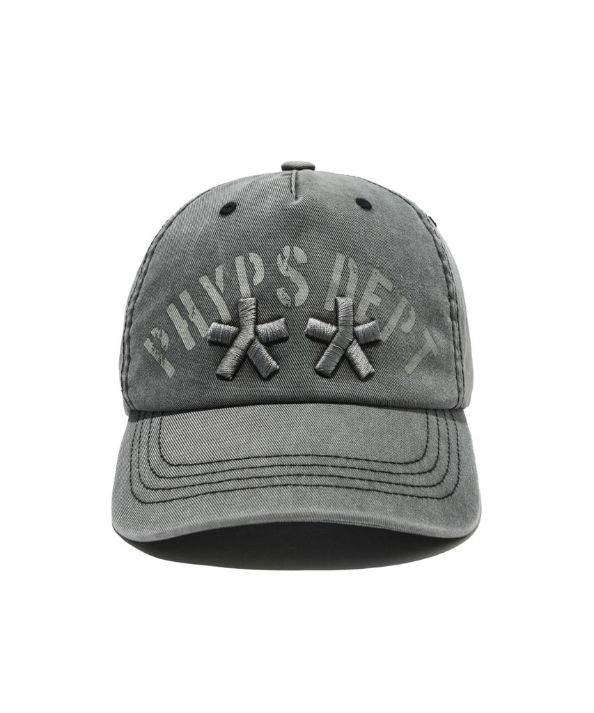 PHYSICAL DEPARTMENT Sparkle Logo Ball Cap_Gray