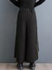 Xitao Loose Irregular Wide Leg Pants Patchwork Women Pant HQQ2116