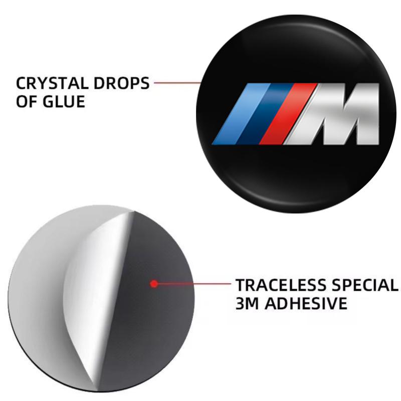 Car Door Lock Keyhole Sticker Auto Key Sticker Emblem For BMW G80 G06 G07 G42 G14 G15 G16 F82 F20 F21 F83 M2 M3 M4 M5 M8 F95 F96 RTU1