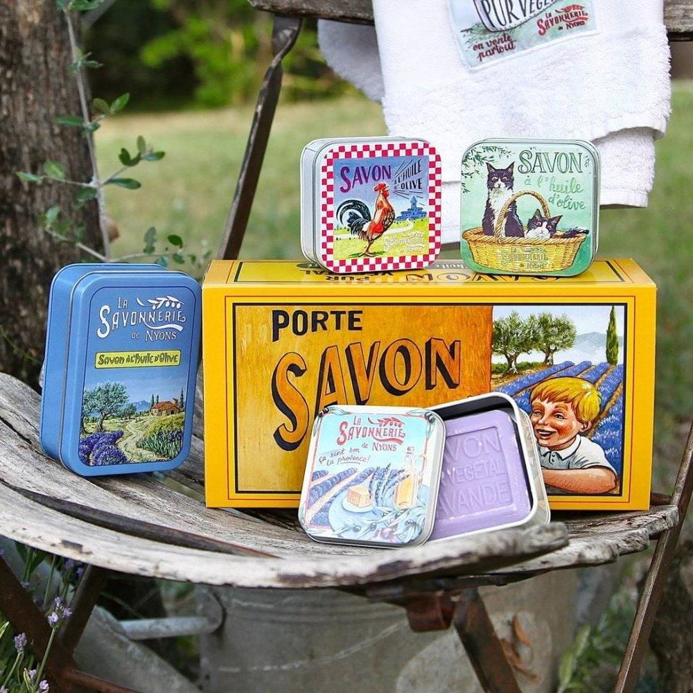 La Savonnerie De Nion Tin Case Soap 100g 5 Types, Choose 1