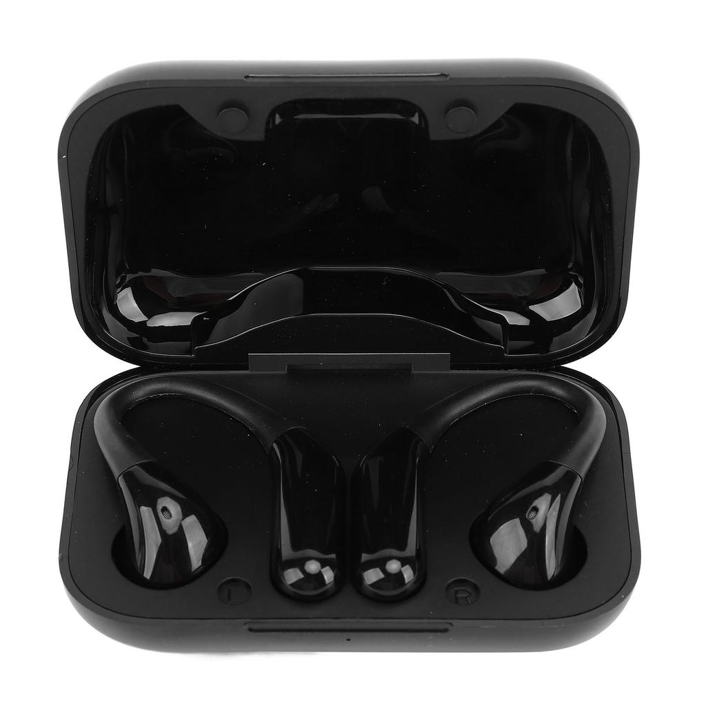 144 Language Translator Earphones with APP Bluetooth 5.3 Noise Reduction Touch Control Earphone Languages Black