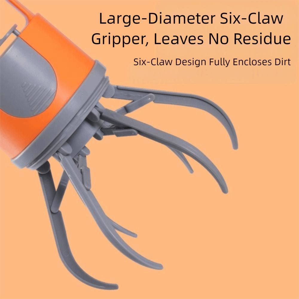 Six-Claw Pet Poop Picker No-Touch Pickup Dog Shit Shovel Pet Waste Grabber Dog Walking