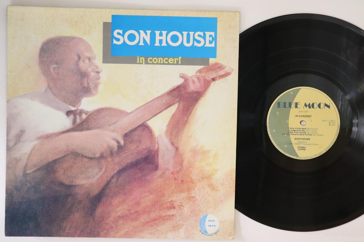 

LP Record SON HOUSE - In Concert BMLP1020 BLUE MOON 1984 UK Blues Used