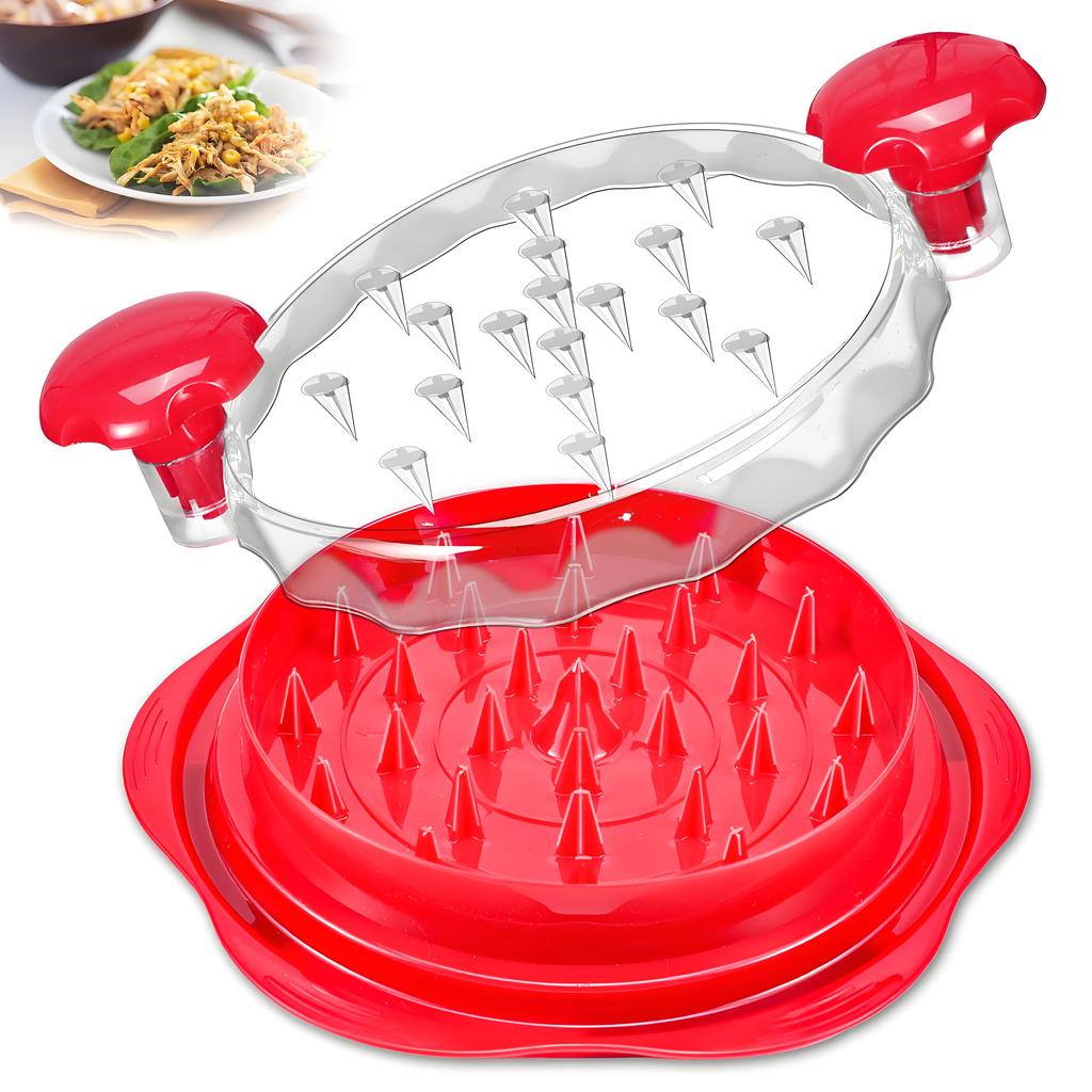 Chicken Shredder Tool Twist for Kitchen, Manual Chicken Breast Grinder Machine for Ground Food, Meat & Vegetables
