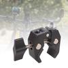Aluminum Camera Clamp With Double 1/4 3/8 Threaded 3KG Load For Action Camera Phone Holder Studio Equipment Mount
