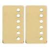 2Pcs Electric Guitar Pickup Shell Nickel Cover 50mm and 52mm Musical Instrument AccessoriesGold