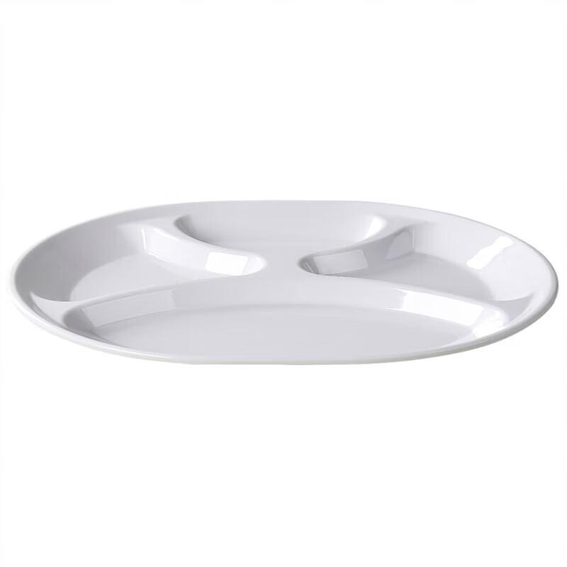 A5 Melamine Rectangular Divided Dinner Plate