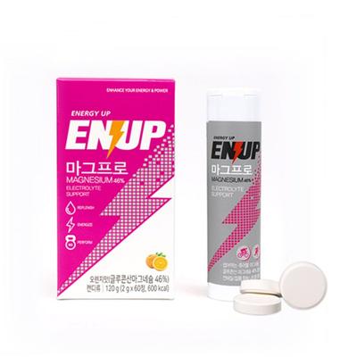 Enup Muscle Cramp Prevention Energy Generation Chewable Sports Magnesium Mag Pro, 60 Tablets, 1 Unit