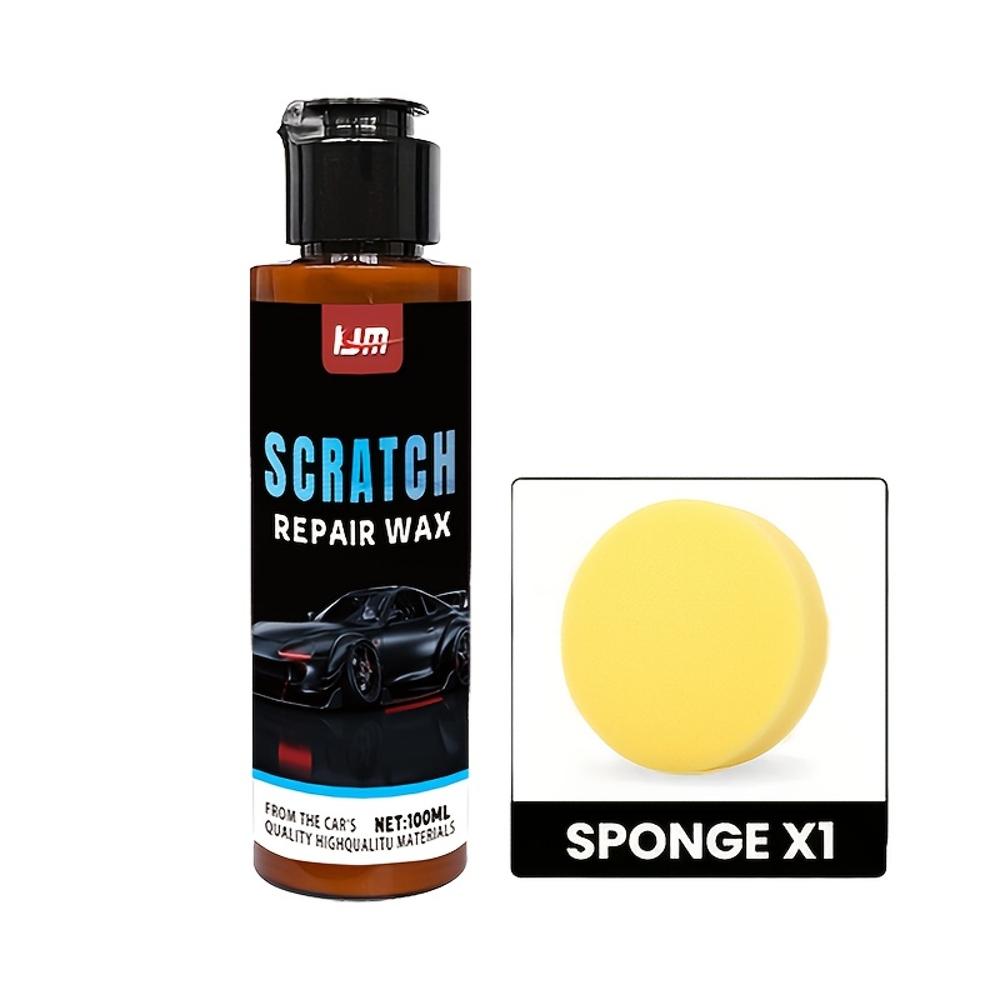 

All-in-One Car Paint Scratch Repair Paste - Crystal Coating Technology for Deep Scratches, Weather-Resistant Protective Layer, E