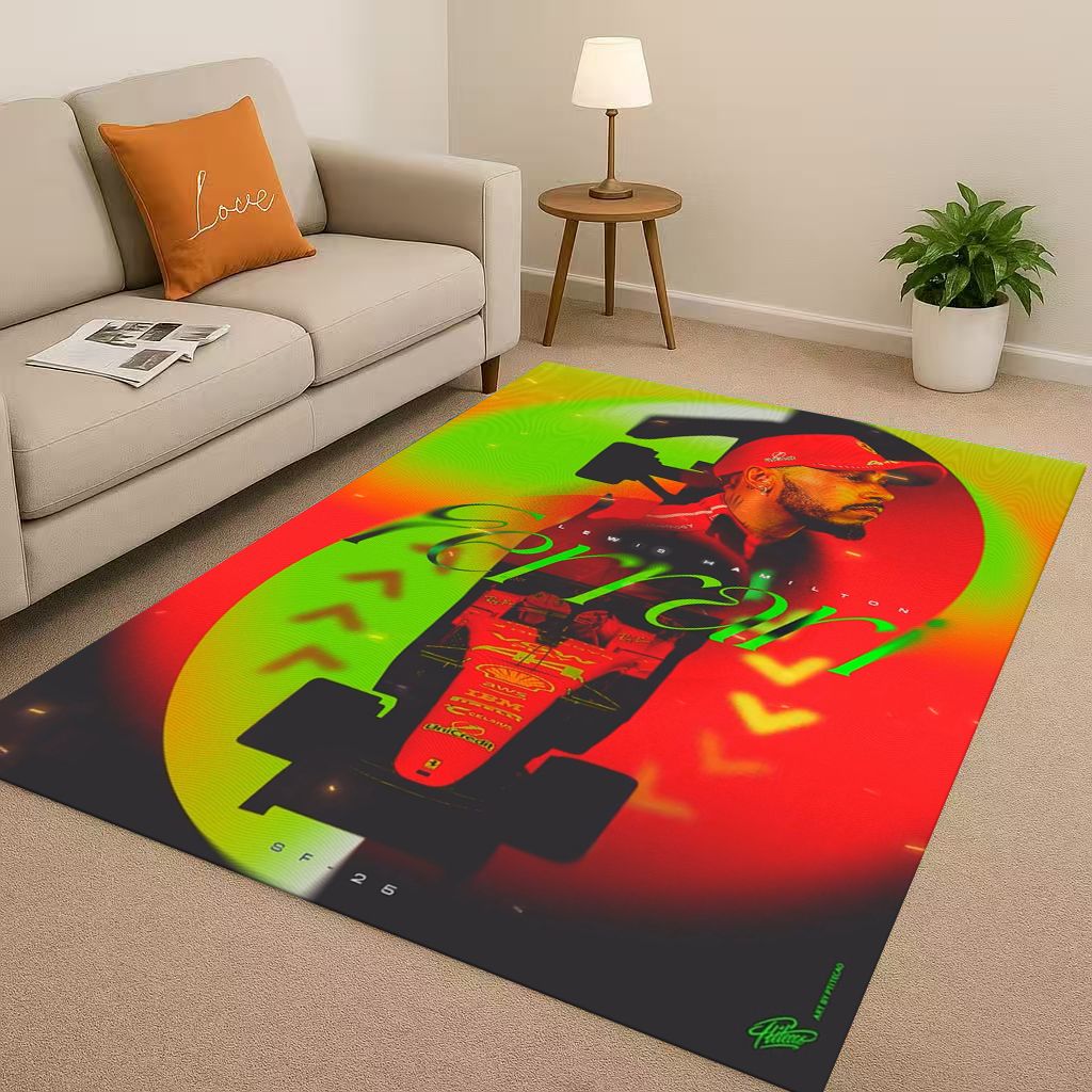 27 Style Racing Car Racer Driver Star Living Room Non-Slip Area Rug Carpet for Bedroom Playroom Sofa,Home Decor Doormat Kids
