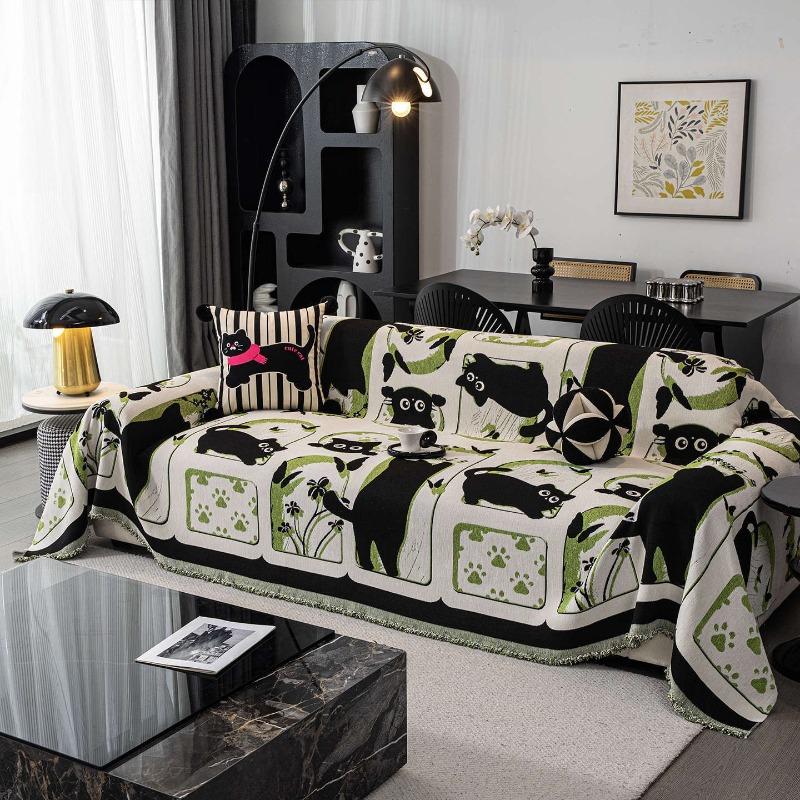 Chenier thickened four-season universal non-slip and anti-cat scratch sofa cover sofa cover