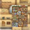 3D Large-Scale Scenery Sticker: DIY Visual Stacking Miniature Scene, No Cutting Needed