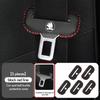 ATSS5 Car Seat Belt Protection Clip Lock Buckle Plug Cover Safety Seatbelt Plugs Accessories For Skoda Kamiq MK3 Roomster Rapid Kodiaq