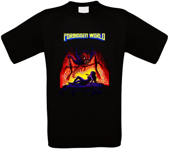 Forbidden World Mutant The Horror in Space Horror Cult Movie T-Shirt L
