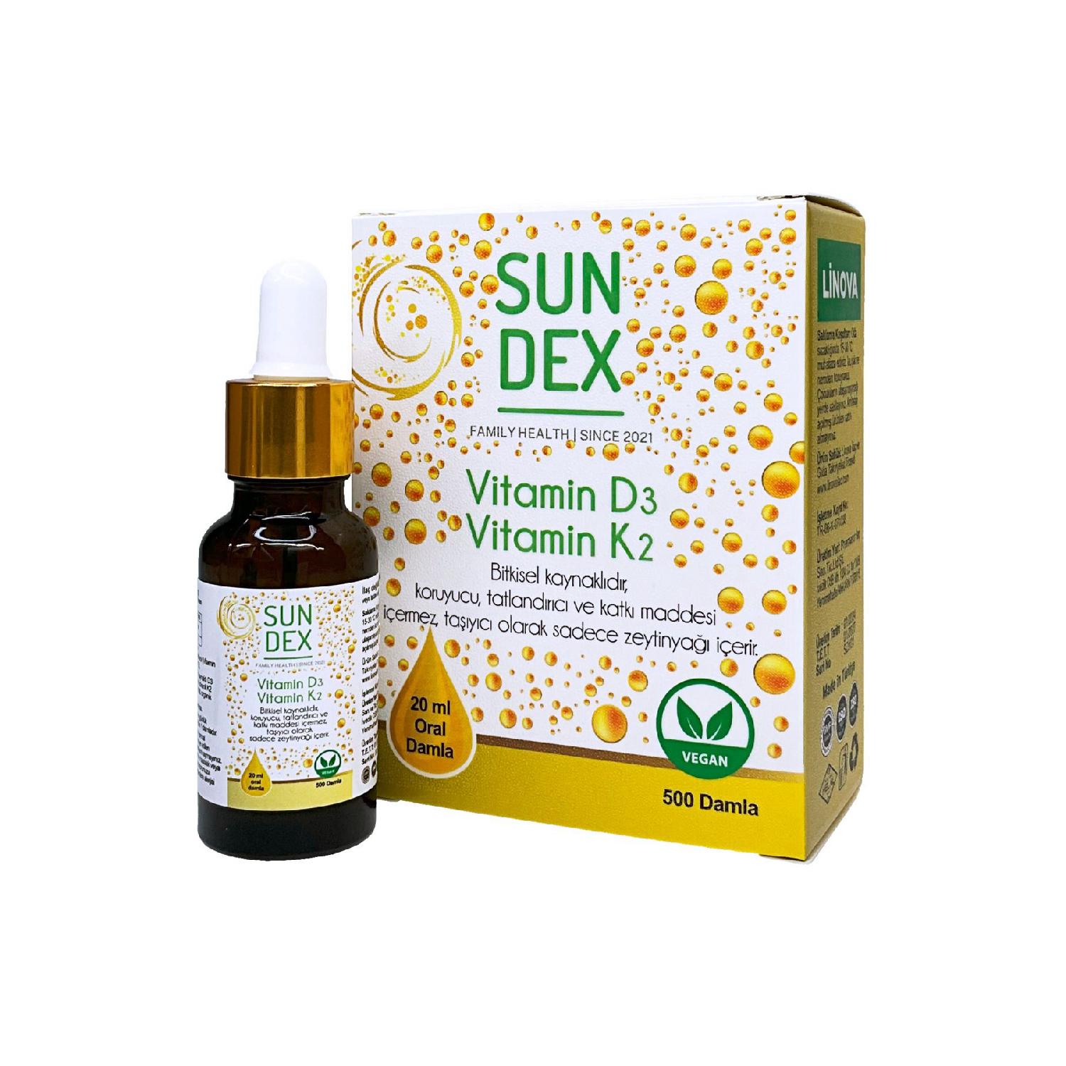 

Vitamin D3 K2 20 Ml Of Herbal Welding 500 Drops