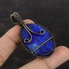 Tree Of Life Lapis Lazuli Pendant Copper Wire Wrapped Pendant Handmade Copper Jewelry Gemstone Pendant Anniversary Gift Tree Of Life Jewelry