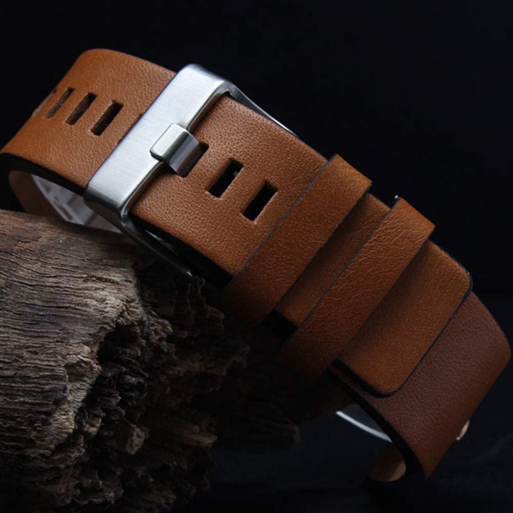 Diesel hodinky 4 pravá kůže Hodinky Obsahuje 3 pružinové stěžejky pro odstranění a speciální Coffee Choco&Man (Choco Man) řemínek, 22mm, 24mm, 26mm, 28mm,