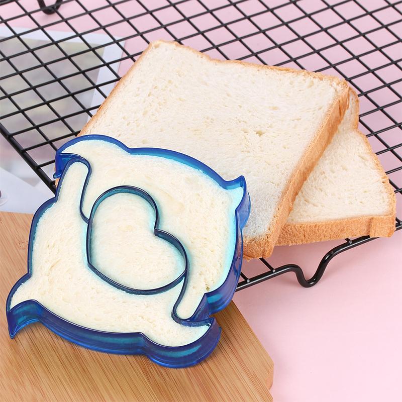 Bread Mould Cutter Diy Creative Cute Shape Sandwich Toast Cookie Plastic Mold