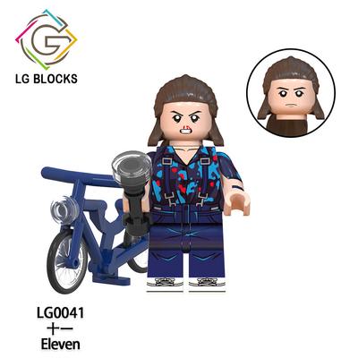 LG1006 Serie TV puzzle per bambini assemblaggio blocchi da costruzione statuine giocattoli per ragazzi e ragazze regali di compleanno