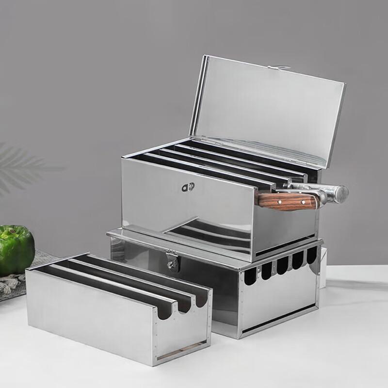 Jingbeier Komerční Nerezový Magnetický Organizér na Nože