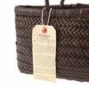 Bolsa Tote Mini Flat Gora Dragon Diffusion 8809 Castanho Escuro