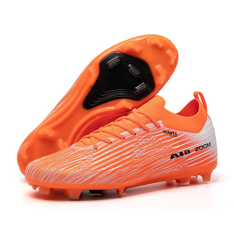 Men'S And Women'S Long-Nail Football Shoes Training Shoes Competition Youth Lace-Up Soccer Shoes