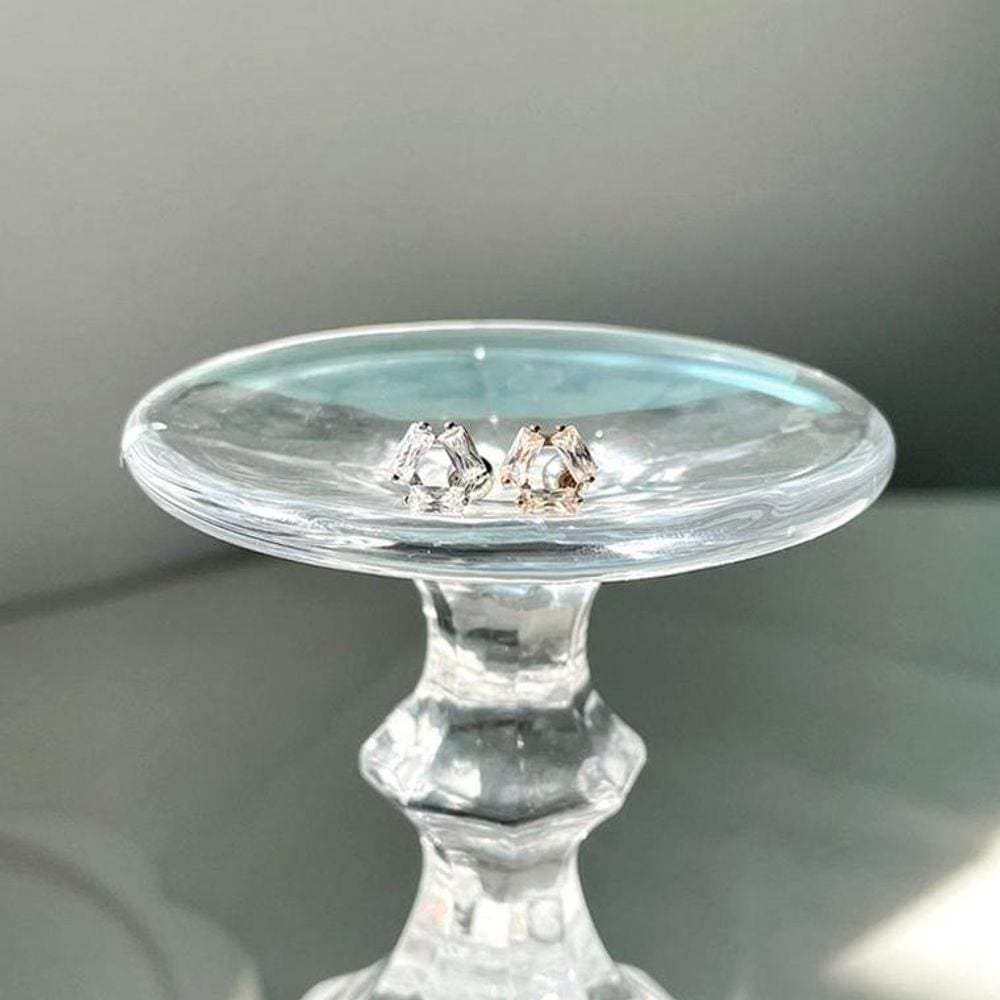 

Babelba Earrings Unique Accessory Changeable Multipurpose Design Silver / Bar: Barbell (6mm) [Basic]