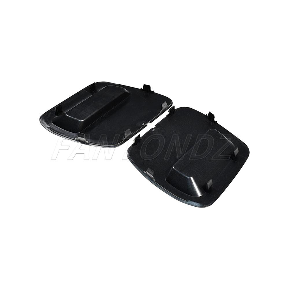 For Dacia Duster 2018-2021 Front Bumper Tow Bar Eye Cover Left Right 2 Pcs Set Gray/Black OEM 620721430R 620724861R 511802392R