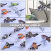 10 stk Fly Flying Bird Leker Barn Barn Utendørs lekesett for barn Leketøy Party Favoritt Fly Karnevalspriser