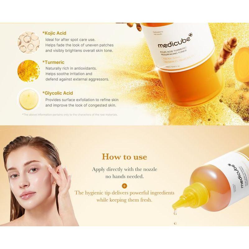 medicube - Kojic Acid Turmeric Resurfacing Toner