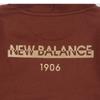 New Balance Kids Embroidered Point Brushed Hoodie Brown