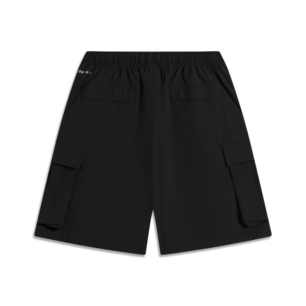 Li Ning Badfive Loose Comfortable Casual Versatile Sports Shorts Men Shorts Black AKSV031-2