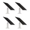 4PCS Solar Panel Charger Fits for Arlo Pro 6 6 XL, 6V 5W High Efficiency Solar Panels, IP65 Weatherproof, 9.8ft Cable,