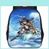 Attack On Titan 15 Inch Large Capacity Lightweight Oxford Cloth School Backpack