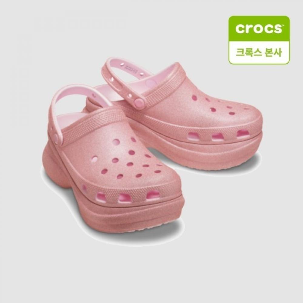 CrocS Women S ShoeS Bay Glutter clogS Pink Milk 207261 6zw