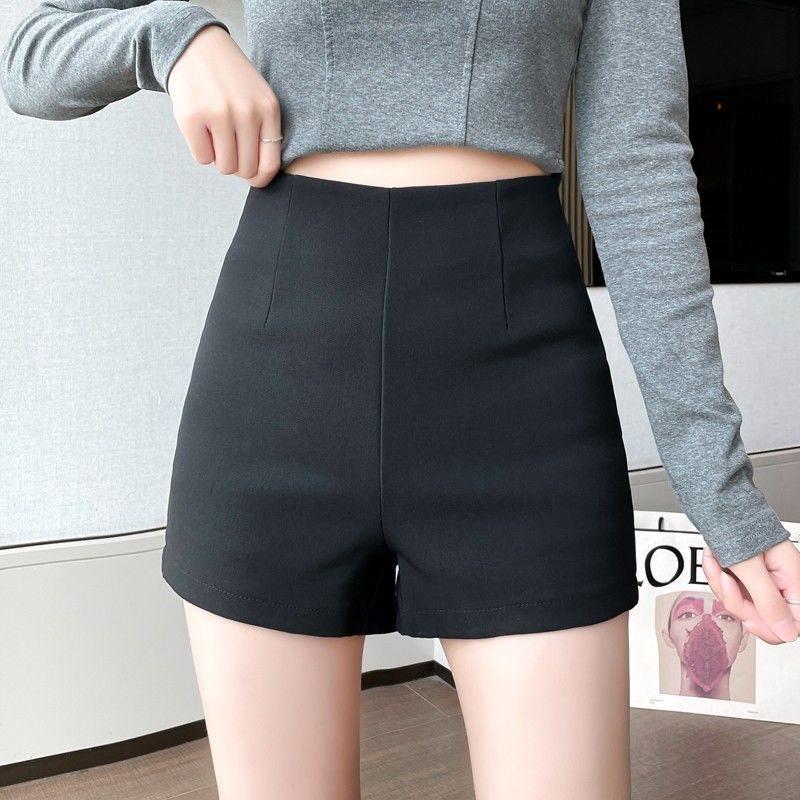 Women's High Waist Elastic Casual Three-Point Shorts - Spring/Summer Anti-Exposure Fit