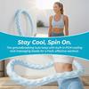 Ice Silk Soft Fitness Hoop Silent Design Fitness Waist Trainer  Full-Body Training