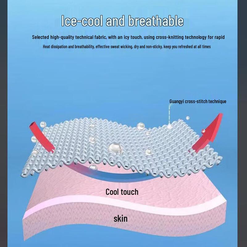 SIYUTANG UPF50+ Vierweg Stretch Sneldrogende Zonmouwen
