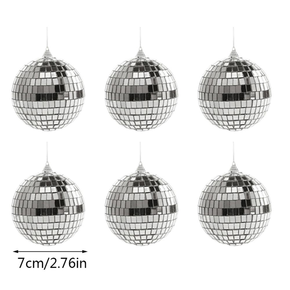 Christmas Celebration 8*8cm Disco Balls Versatile Wedding Decoration Ideas Christmas Decoration Party Decoration