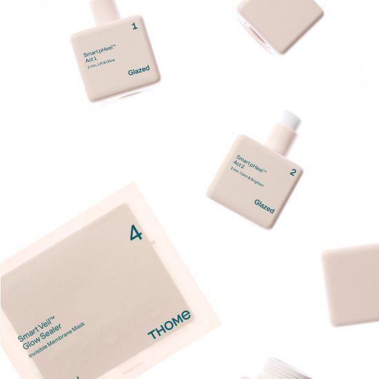THOME Glazed Skin Program (1+2+3+6 Masks+Mag-Up Brush Set+Porcelain Chalet Set)
