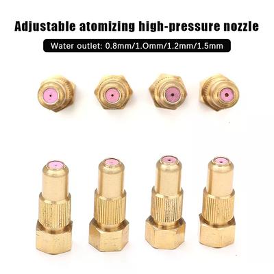 1PC Agricultural Irrigation Nozzle 16*41*8MM Adjustable Pottery Nozzle Pottery Adjustable Spray Effortless Installation