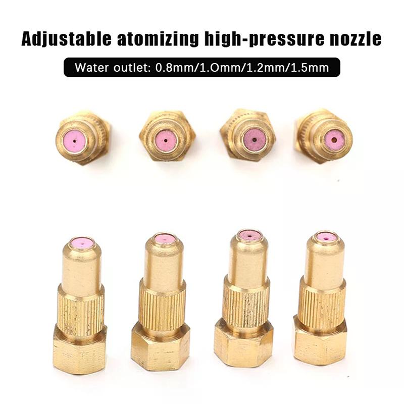 1PC Agricultural Irrigation Nozzle 16*41*8MM Adjustable Pottery Nozzle Pottery Adjustable Spray Effortless Installation