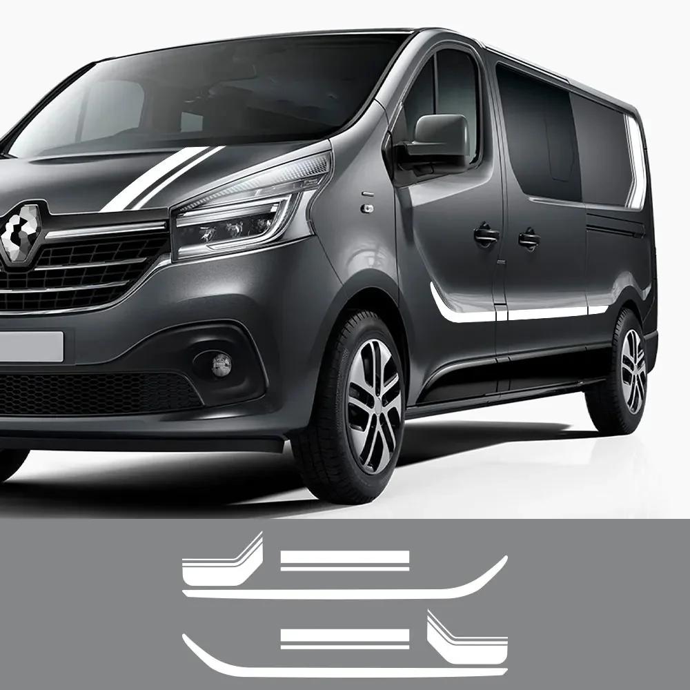 Car Stickers Van Vinyl Decals For Renault Trafic Vauxhall Opel Vivaro Fiat Talento Nissan NV300 Camper Tuning Accessories