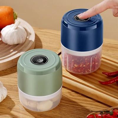 Elektrikli gıda parçalayıcı Sarımsak Kırıcı Öğütücü Mini sarımsak presi sebze kesicisi Ezici Makinesi USB Mutfak Alet