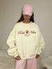 Women's Crew Neck Long Sleeve Sweatshirt Loose Fit Streetwear Letter Print Pullover Casual Top