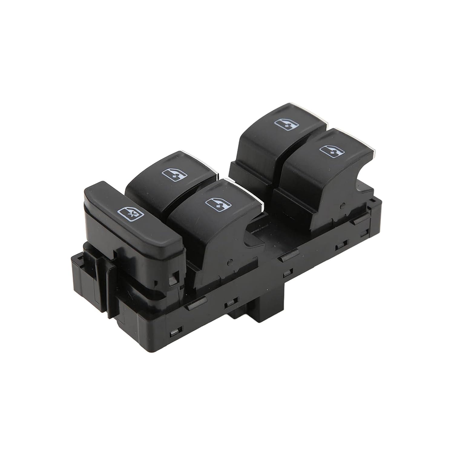 Power Window Switch, 5GG959857A 5G0959857C 5G0959857E Front Driver Side Window Master Switch Replacement for Mk7 2014 2018 Black