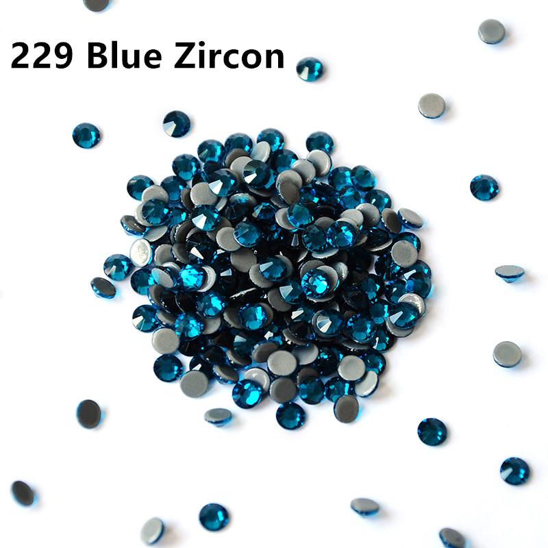 China Bulk Hot-fix Flat Back Rhinestones Bulk Crystal Glass Hotfix Rhinestones for Clothing Garment