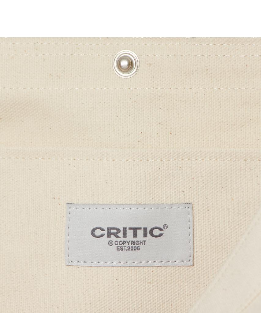 Critic You Need Some Peace Mail Bag Ivory