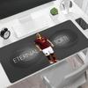 Totti's Legacy Soccer Gaming Mouse Pad Office Mouse Mats HD Print Desk Pad Non-Slip Rubber Bottom Perfect for Office Laptop Gaming Setup