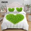 3D Love Heart Duvet Cover Microfiber Luxury Romantic Theme Bedding Set King Queen For Couple Valentine's Day Gifts Bedroom Decor